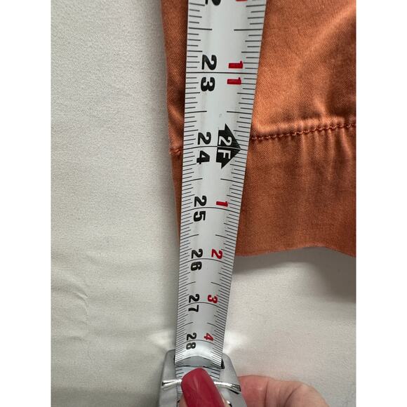 Liverpool Los Angeles Orange Barrel Cargo Pants Size 0/25 Terracotta Stretch - Picture 7 of 10
